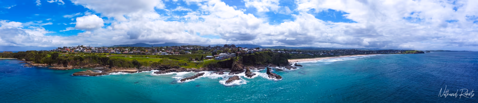 Cathedral Rocks Panorama