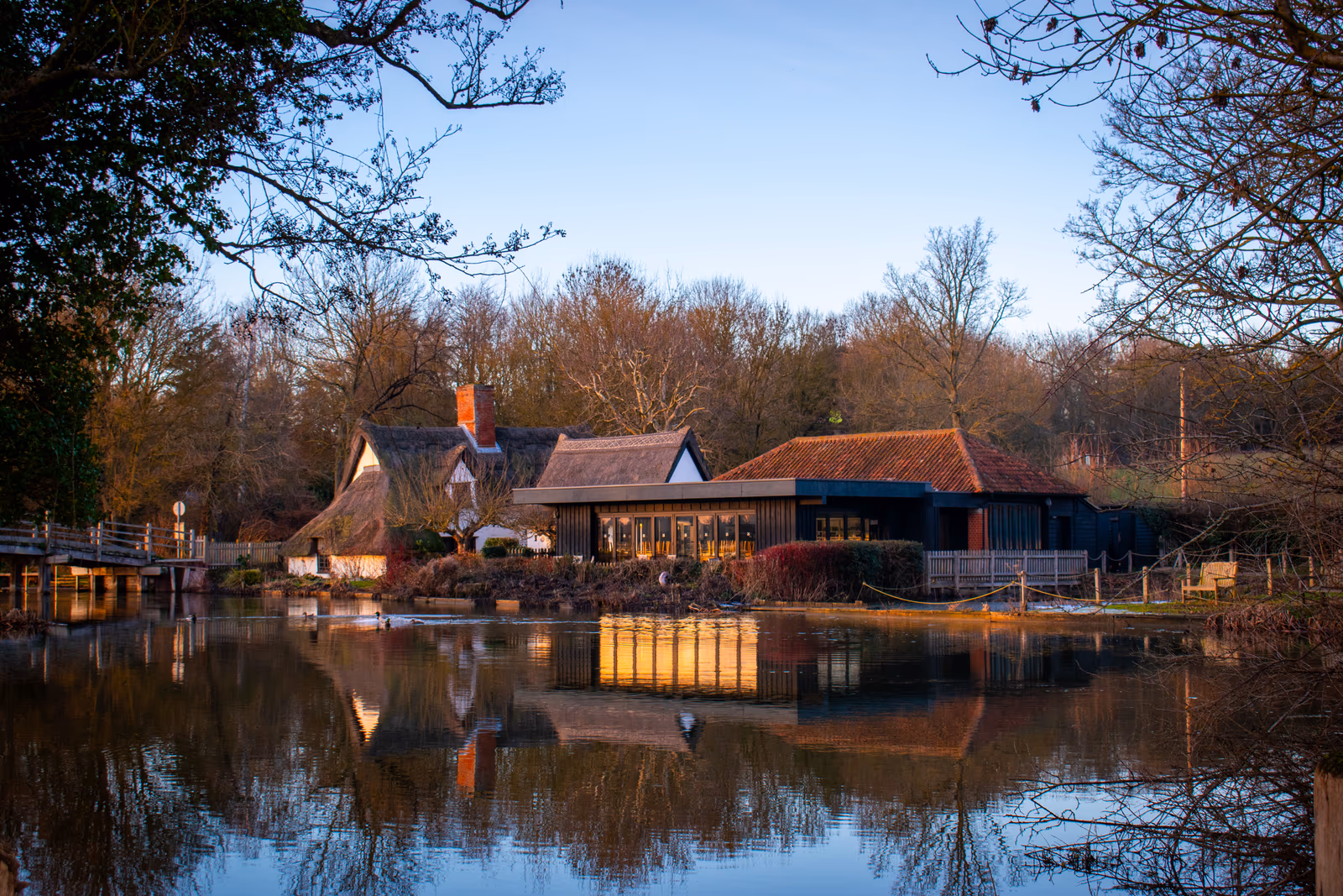 Boathouse Reflections