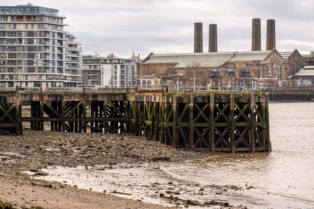 Riverside Pilings